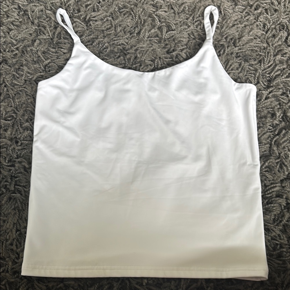White Women's Camisole Top